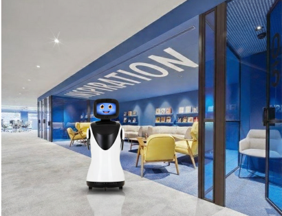 Robô Neo Bot em operação