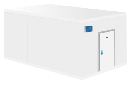 Câmara fria e congelado para refrigeração comercial