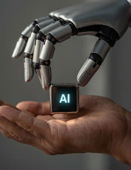 Equipe técnica em projeto de automação